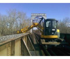 2001 FL70 CREW CAB HI RAIL IMT CRANE